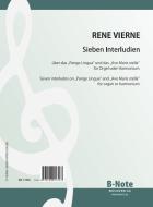 Seven interludes for organ or harmonium 