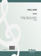 Suite for violin, violoncello and piano op.89 