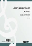 Te Deum for SATB choir and organ op.50 