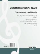 Variationen on 'Morgen kommt der Weihnachtsmann' (Ah, vous dirai-je, Maman) for organ op.90 