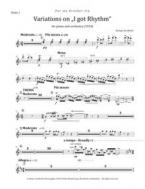Variations on 'I got Rhythm' for piano and orchestra (Original version) (Set of parts) 