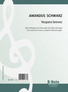 Vespere breves - 10 short motets for SAB choir and organ 