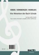 Four Motets of the Bach school for SATB / SSATB choir 