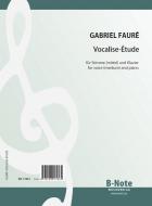 Vocalise-Etude for medium voice and piano 