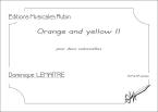 Orange and Yellow II 