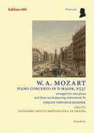 Piano Concerto in D major K537 
