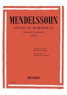 Sonata For Clarinet And Piano In E Flat 