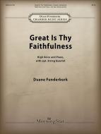 Great Is Thy Faithfulness 