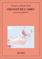Chanson de L'adieu Low Voice Piano 
