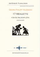 17 Menuette TWV 34 