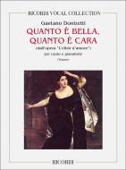 Quanto e Bella Quanto A Cara Tenor/Piano It from L Elisir D'amore 