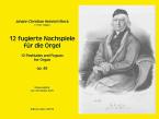 12 fugierte Nachspiele op. 48 