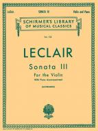 Sonata No. 3 In D Violin Piano 