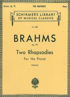 Two Rhapsodies Op.79 