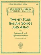 24 Italian Songs and Arias of The 17th & 18th Century 