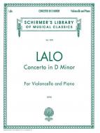 Concerto D Minor Cello/Piano 
