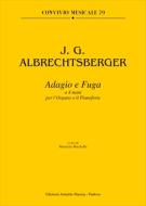 Adagio e Fuga A 4 Mani Per Organo 