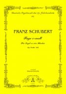 Fuge Emoll Für Orgel Zu Vier Händen, op. 152 