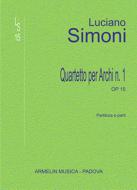Quartetto Per Archi No. 1 op. 15 