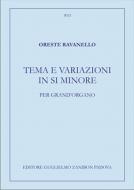Tema e Variazioni In Si Minore Per Grand'Organo 