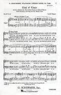 King of Kings with Baritone and Soprano or Tenor Solo Organ 
