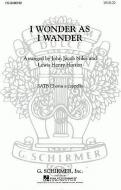 I Wonder As I Wander A Cappella Soprano Or Tenor Solo 