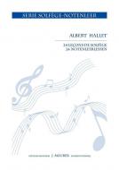 24 leçons de solfège en cléfs de sol et de fa 