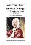Sonata in D major TWV44:1 