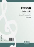 Early songs for voice and piano 