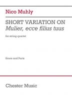 Short Variation on Mulier, ecce filius tuus Download