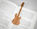 Lesezeichen Bass Gitarre Walnut 