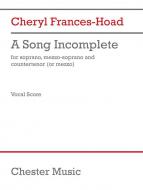 A Song Incomplete (Anonymous - misattributed to Plato) 