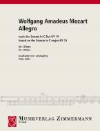 Allegro based on the sonata C major Download