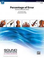 Percentage of Error Standard