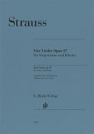 4 Songs op. 27 