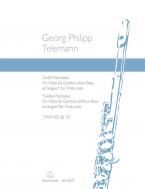 12 Fantasias for Viola da Gamba without Bass TWV 40:26-37 Standard
