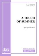 A touch of summer 