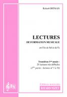 Lectures de formation musicale 7 - Accompagnement 1 