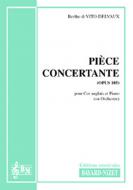 Pièce concertante op. 105 