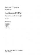 Bassoon Concerto in C major KV 479 - Set of Parts 