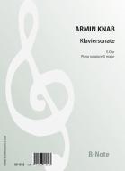 Piano sonata in E major 