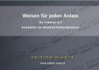 Weisen für jeden Anlass 