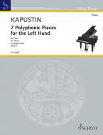 7 Polyphonic Pieces for the Left Hand op. 87 Standard