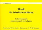 Musik für feierliche Anlässe 