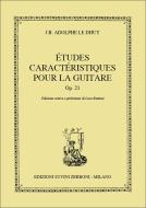 Études caractéristiques pour la guitare op. 21 
