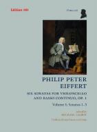 Six Sonatas for Violoncello and Basso Continuo Vol. 1 (op. 1/1-3) 