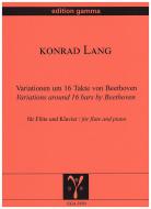 Variations around 16 bars of Beethoven 