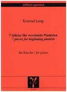 7 pieces for beginning pianists 