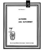 Fingering Table for Alto Horn or Alto Cornet 