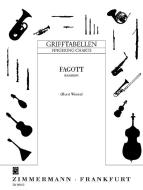 Fingering Table for Bassoon 